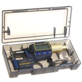 iGaging Reloading Micrometer Tube Ball Spherical Anvil 0-1"/0.00005" Gunsmith X Large Display Gen 2