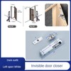Automatic Hydraulic Door Closer, Adjustable Soft Close Buffer with Aluminum