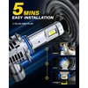 AUTOONE 9012 LED Bulb, 1000% Brighter, 3 Min Quick Install,