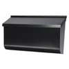 Gibraltar Mailboxes Woodlands Medium Capacity Galvanized Steel Black, Wall-Mount Mailbox,