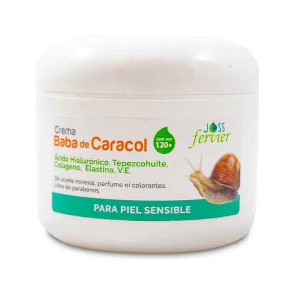 Crema Baba De Caracol Con Acido Hialuronico Joss Fervier Momento