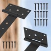 Kotarbau Pack of 2 Cross Hinges, 100-400 mm, Shutter Hinges,