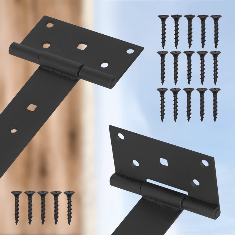 Kotarbau Pack of 2 Cross Hinges, 100-400 mm, Shutter Hinges,