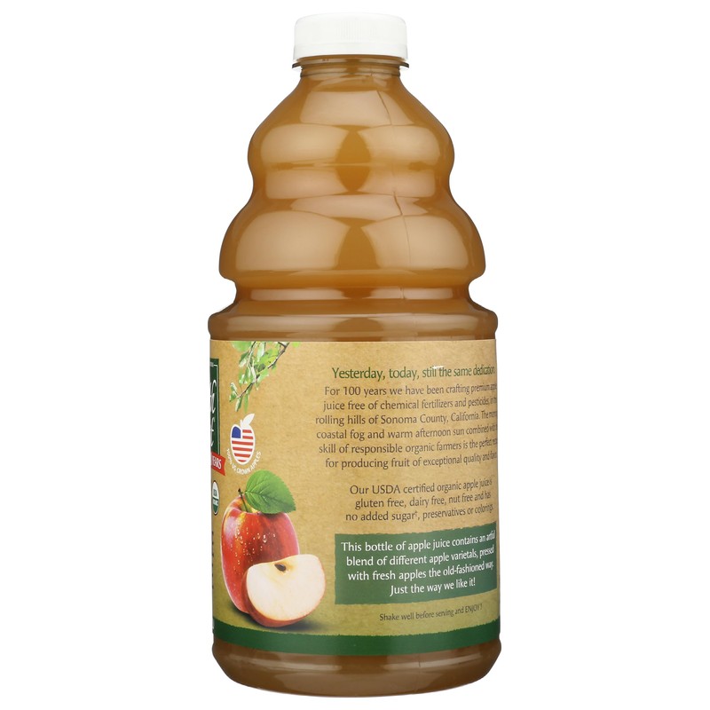North Coast Brewery NORTH COAST Organic Apple Juice, 64 FZ