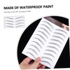 Healeved Sets Natural Look Eyebrow Stickers Hair-like False Eyebrows Cosmetics