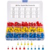 Shusmda Double Wire Ferrules Kit, 500Pcs Wire Ferrule Terminals, Insulated