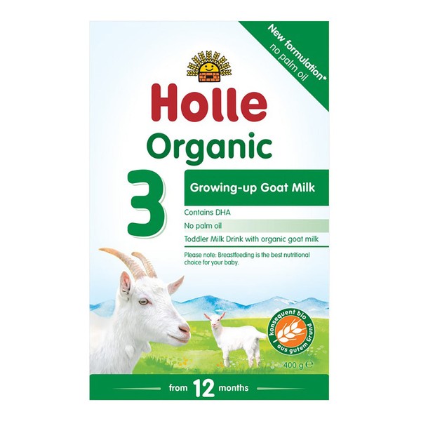 HOLLE Organic Goat Milk Follow-on Formula 3 with DHA 400g