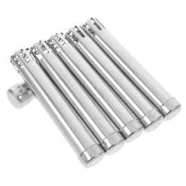 Beavorty 6pcs Moxa Stick Stainless Steel Moxa Stick Holder Easy Moxibustion Therapy Device Body Care Tool Random Style