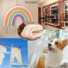 Aoneky Braided Cotton Rope (1/2 inch x 100 ft)