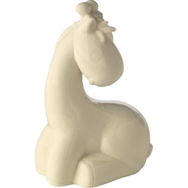 Precious Moments Raffie Giraffe Ceramic Battery Operated Nightlight, Beige
