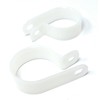 100pcs. P-Clips Plastic Nylon for Hose, Pipe, Cable, Wire, Tubing