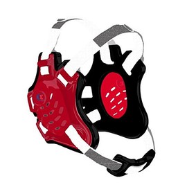Cliff Keen F5 Tornado Headgear - Scarlet/Black/White