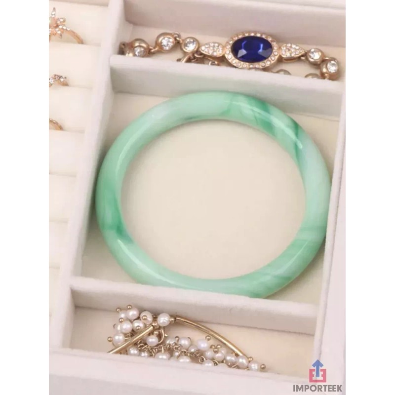 Importeek 20pz Organizador Estuche Joyero Alhajero Joyas Anillos Tocad