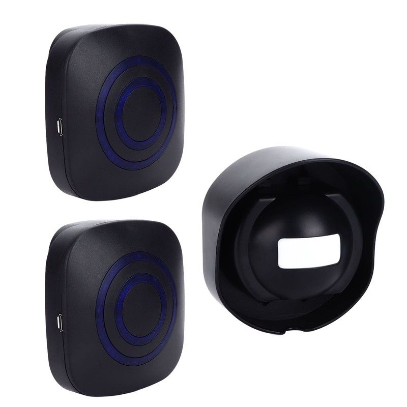 Smart Wireless Doorbell Waterproof Sensing Doorbell Security Alarm for Home