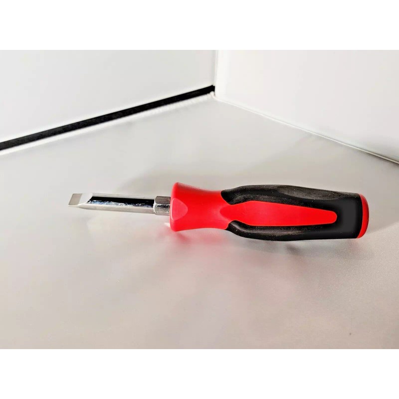 Snap-on Large Marine Aircraft Plug FLAT Slot Screwdriver RED Plastic