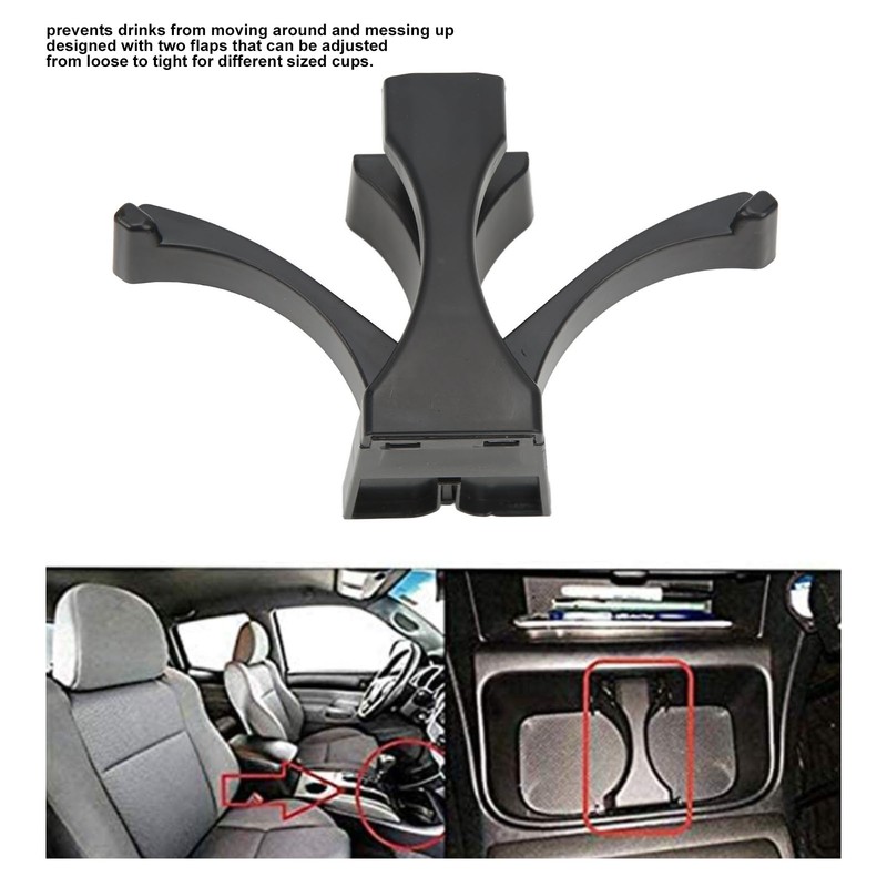 Center Console Cup Holder Insert Divider Adjustable Removable Separator Replacement