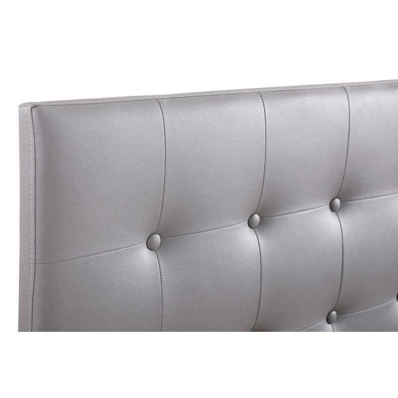 Glory Furniture Headboard, Queen, Light Gray