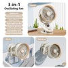 Desk Power Fan Quiet Operation Cooling, 90° Variable Tilt, 5
