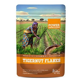 Power Super Foods Organic Skinned Tigernuts Flakes 250 g
