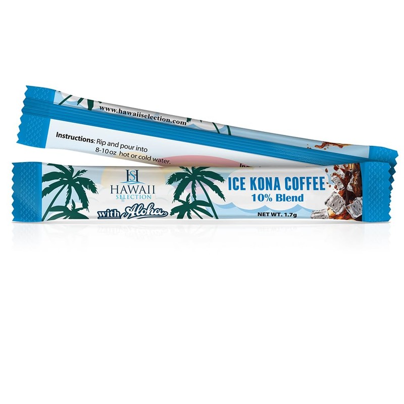 Hawaii Selection/Ice Coffee 10% Kona Blend/Spray Dried Instant Stick Type/