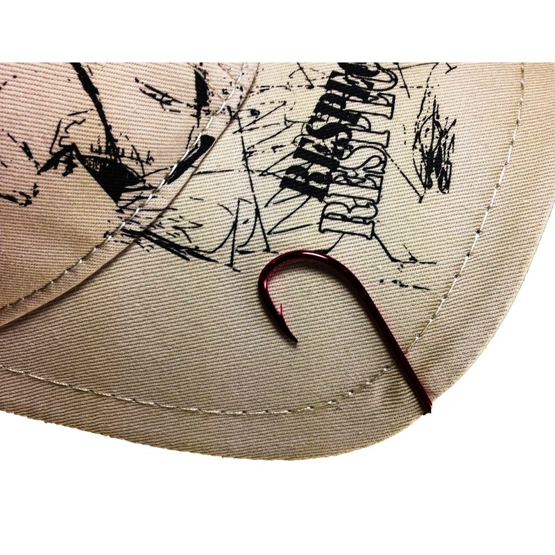 BT Outdoors Eagle Claw Red Hat Hook Fish Hook Hat