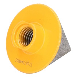 Agujeros de Broca de Chaflán de Biselado de Diamante Broca de Avellanado de Corte de Forma de Ampliación para Accesorios de Piezas de Amoladora Angular de Taladro Eléctrico 5 /(50 mm/2 pulgadas)