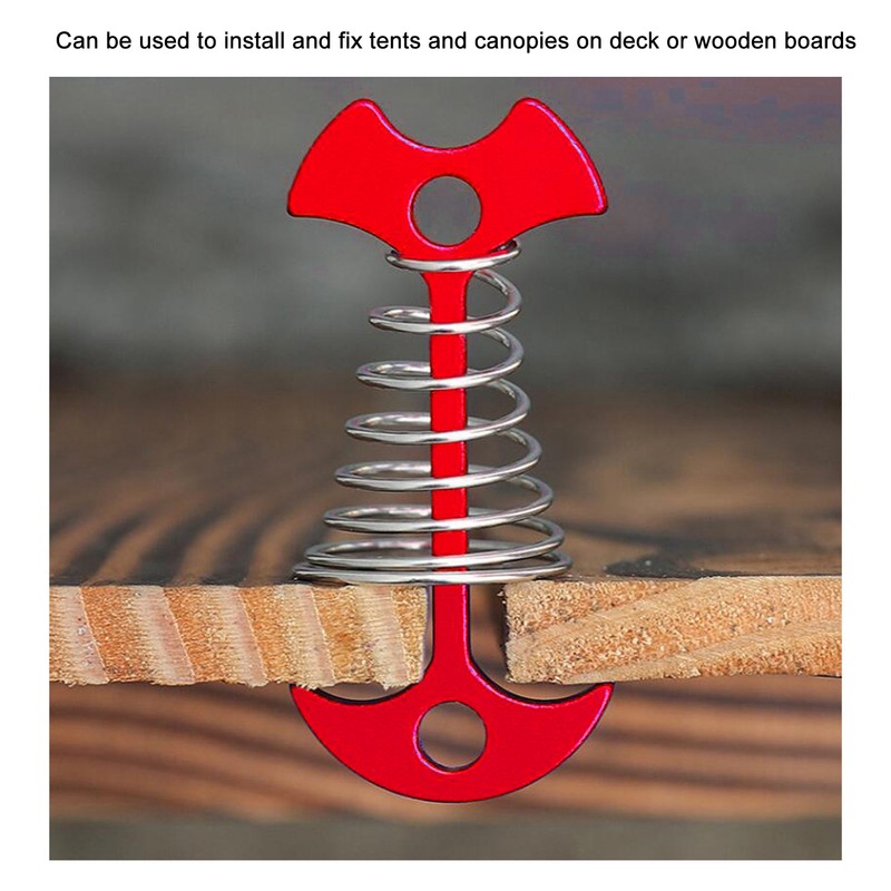 5pcs Fishbone Tent Nails Large Deck Boards Camping Tent Fixing