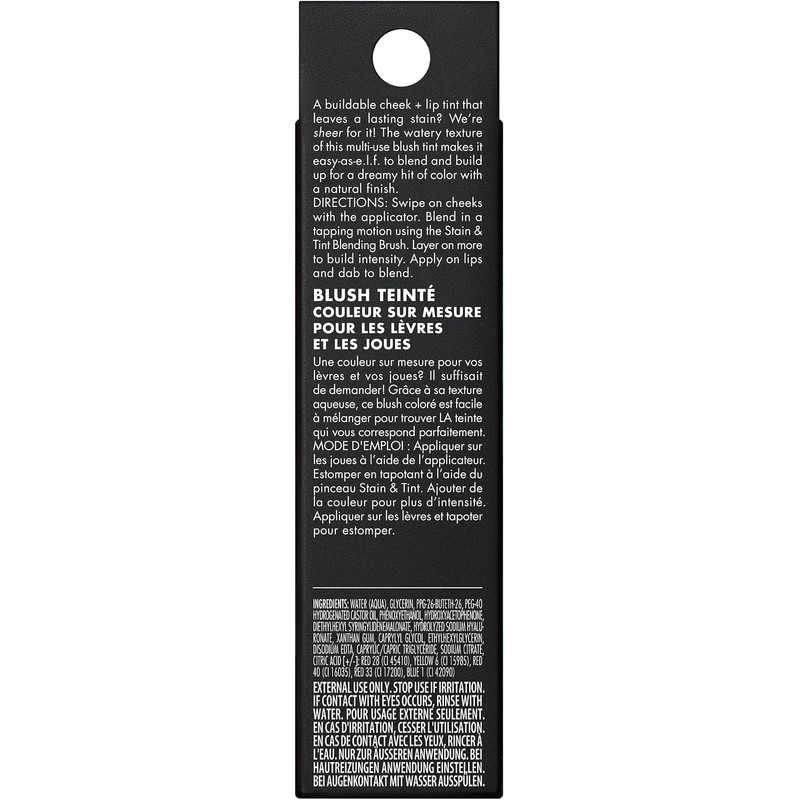 e.l.f. Tinta Sheer For It Blush Tint Pink Positive​ -