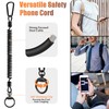 Ominia Retractable Phone Tether Lanyard: Anti-Theft Retractable Cellphone Lanyard with