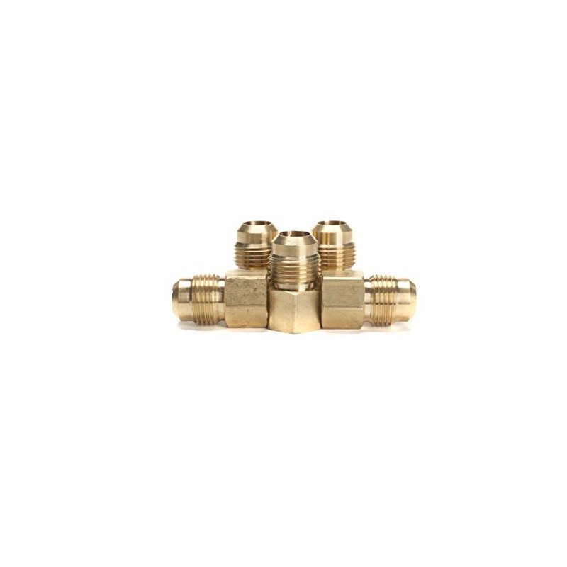 LTWFITTING Brass Flare 5/8" OD x 1/2" Female NPT Female