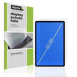 dipos I 2 x Matte Screen Protectors for Tablet 13.1 Inch (290 mm x 163 mm) Film Screen Protector, Ultra Thin, Case-Friendly, Fingerprint Compatible