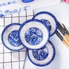 Chinese Bowl and Chopsticks Set of 4 for Rice Soup
