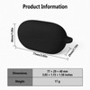 Geiomoo Silicone Case for Beats Solo Buds, Protective Cover with