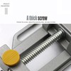Drill Vice - Adjustable Column Aluminium Alloy Wood Clamp Vice