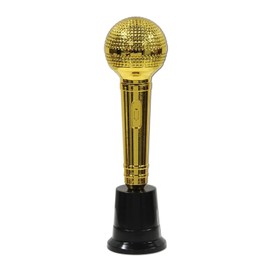 Microphone Award Party Accessory (1 count) (1/Pkg)