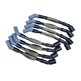 Ton's Performance LS Engine 10 mm Titanium High Heat Performance Spark Plug Ignition Wires Set for Use with Round/Square Coils 9070-TI-10MM