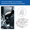 20PCS Plastic Fasteners, Auto Car Trim Instrument Panel Dashboard, Car