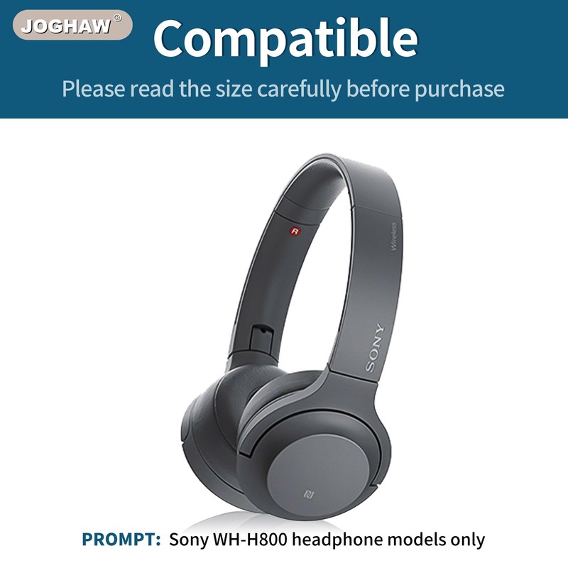 Joghaw Replacement Ear Pads for Headphones - Compatible for Sony