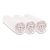 3 Fitted Sheets Organic Cotton Cot 60 x 120 cm
