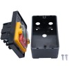 mxuteuk Waterproof Push Button Switch Motor On Off Switch Start