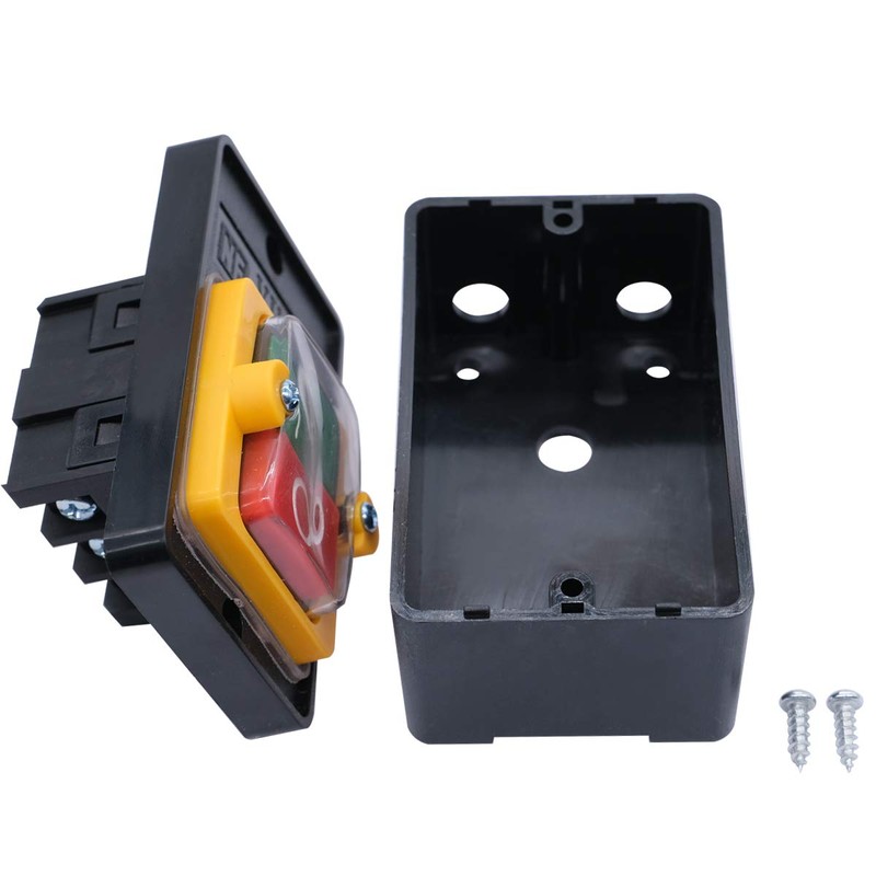 mxuteuk Waterproof Push Button Switch Motor On Off Switch Start