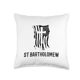St Bartholomew 12 Disciples Christian Catholic Saint Bartholomew The Apostle. Traditional Catholic Prayer Throw Pillow, 16x16, Multicolor