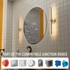 ZAGO 24 Inch LED Indoor Linear Wall Sconces Set of