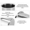 TOPINCN Stainless Steel Utensil Holder, Multifunctional Design Large Capacity Organizer