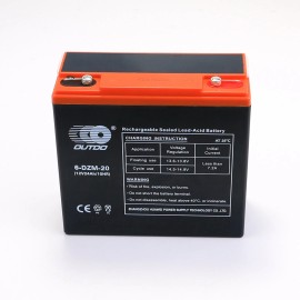Unbranded 12V 24Ah 6-DZM-20 Lead Acid Battery For Electric Scooter eBike Go Kart ATV Mower