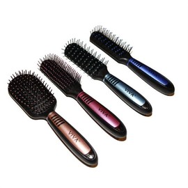 Viva Pastel and Black Professional Hair Brush 4-piece Set