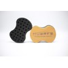 Nudred Wooden Hair Sponge for Curls, Coils, and Twists -