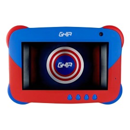Tablet Kids Ghia Uso Rudo Bluetooth 1gb Ram Wifi Bluetooth Color Azul y Rojo Capitan Modelo GTKIDS7CA