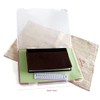 1PCS A4 File Portable Project Case, Transparent Plastic Storage Box