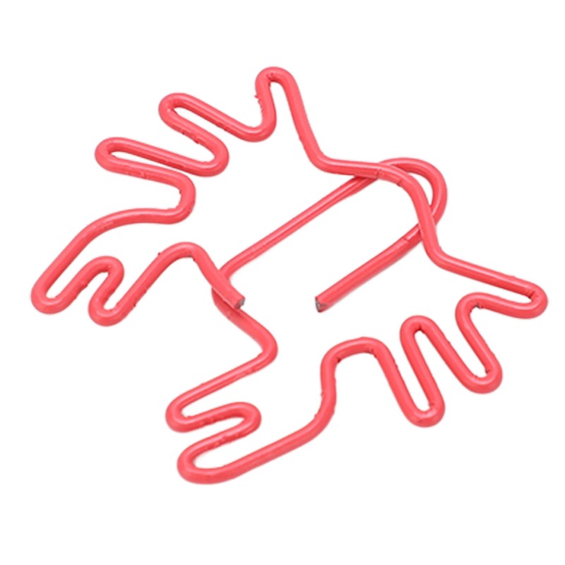 100Pcs Kids Paper Clips Crab Style Metal Exquisite Color Wide
